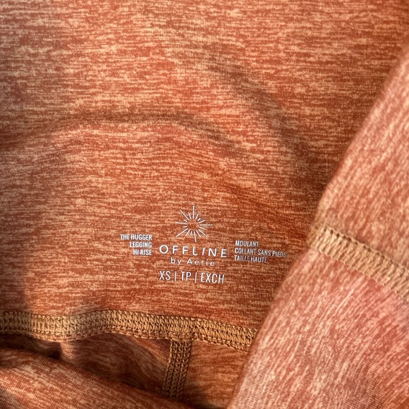 Burnt Orange Arie workout leggings, size XS - Picture 2 of 2
